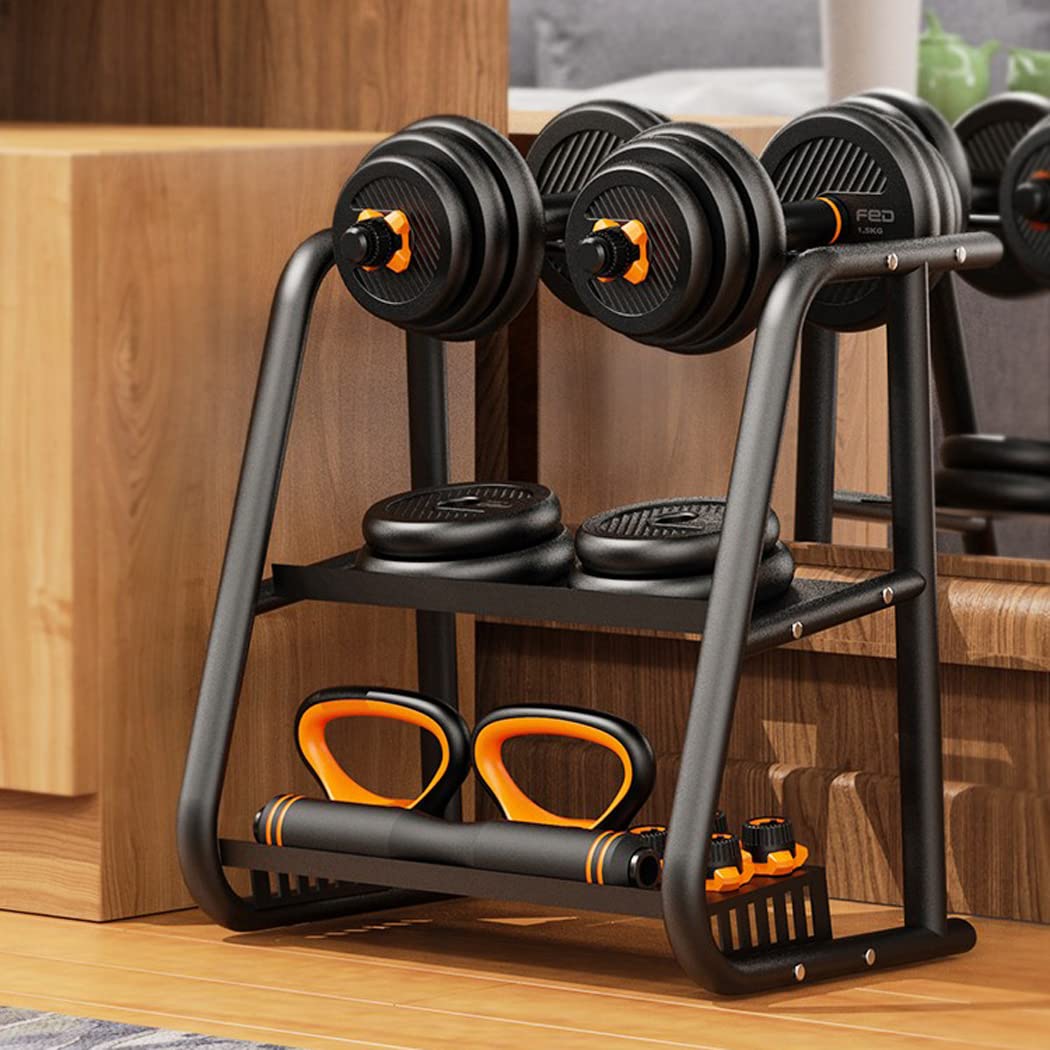 Amazon | ダンベルラックセット、20Kgダンベルセットを備えた多機能